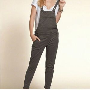 Hollister Gray Overalls